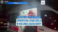 Rosyjskie ataki na Ukrainę zbiegły się z rocznicą katastrofy w Czarnobylu