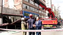 Ankara'da yıkım sırasında korkunç kaza: Platform çöktü, 3 kişi yaralandı