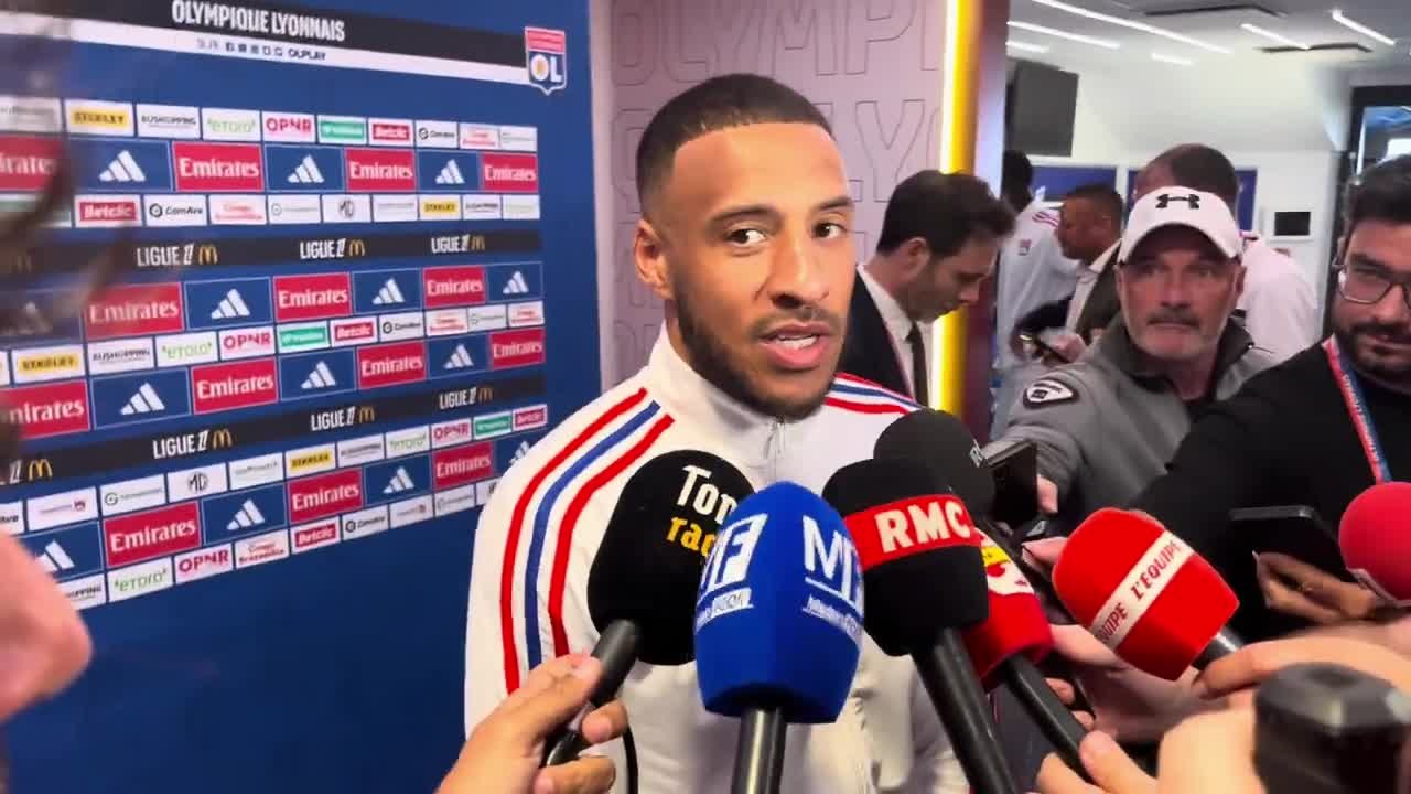 Corentin Tolisso commente la victoire très importante de l'OL face à l'AJ Auxerre
