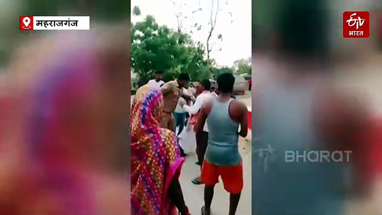 महराजगंज: ई-रिक्शा चालक और पुलिसकर्मी के बीच सड़क पर मारपीट, हेड कांस्टेबल सस्पेंड