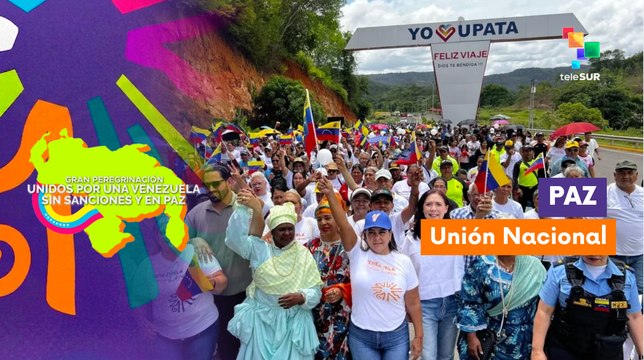 El pueblo sale a las calles para exigir una Venezuela libre de sanciones
