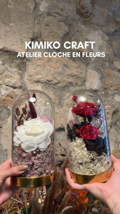 Atelier cloche fleuri à Paris 🌸