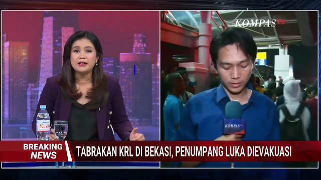 Terbaru! Tabrakan KRL dan KA Argo Bromo Anggrek di Stasiun Bekasi, 2 Korban Tewas