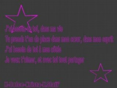 Kenza Farah - Besoin de toi