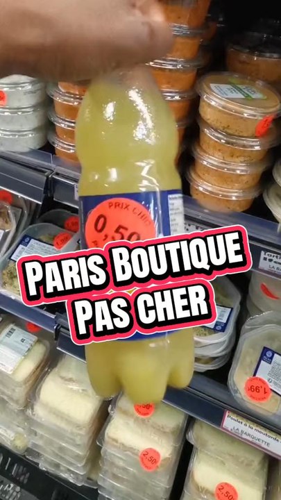 la boutique la moins chère de Paris