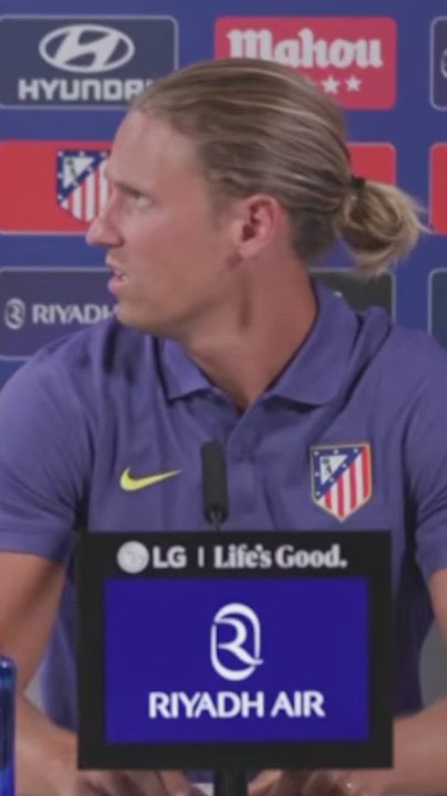 Lo que dijo Marcos Llorente al salir a sala de prensa