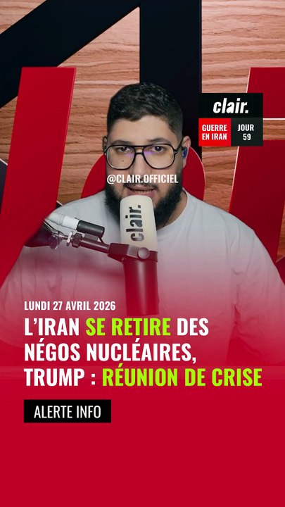 🔴 Réunion de crise à Washington, Macron s'emporte et l'Iran se retire des négos nucléaires.  #iran #usa #Trump #macron #Israel