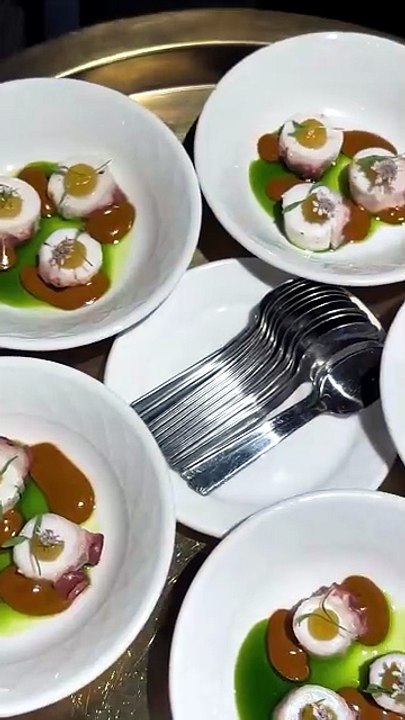 La temporada de cenas a cuatro manos de Best New Chefs continuó con Alonso Vidal (@alonso.vidals