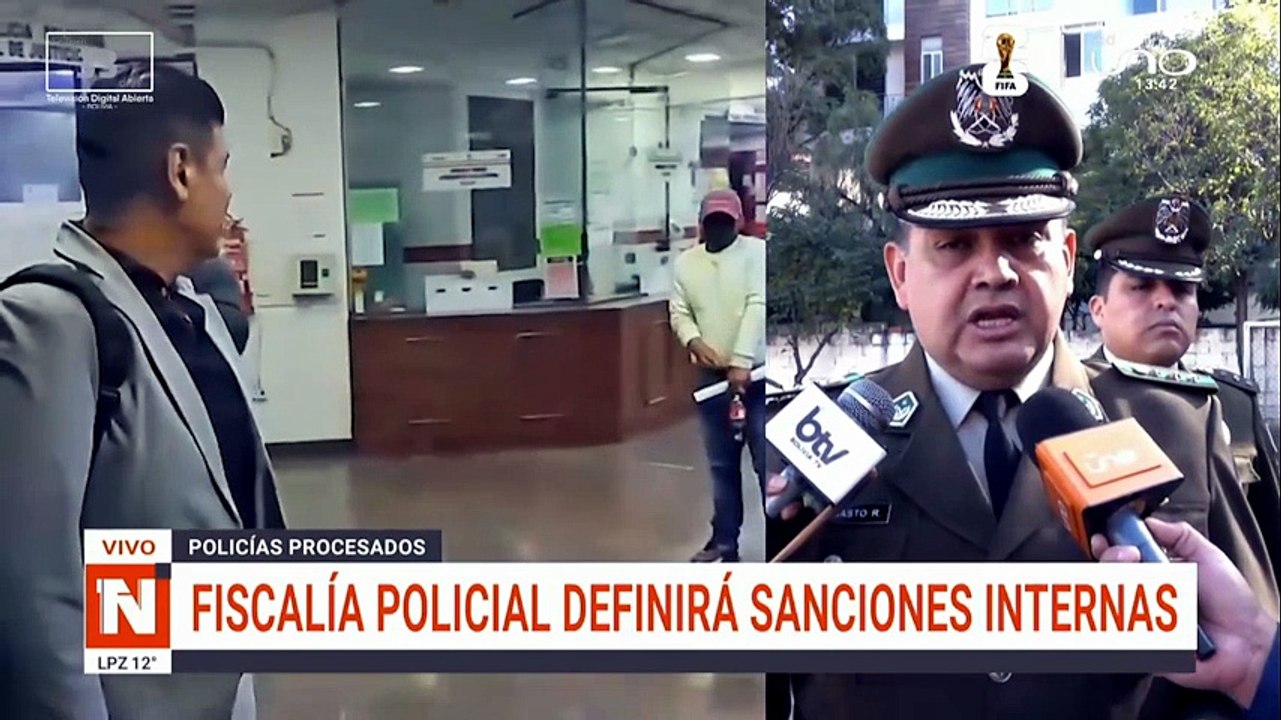 FISCALÍA  POLICIAL DEFINIRÁ  SANCIONES INTERNAS