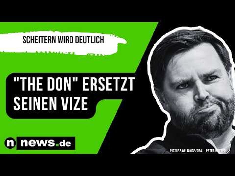 JD Vance: Dadurch wird sein Scheitern deutlich - 'The Don' ersetzt seinen Vize