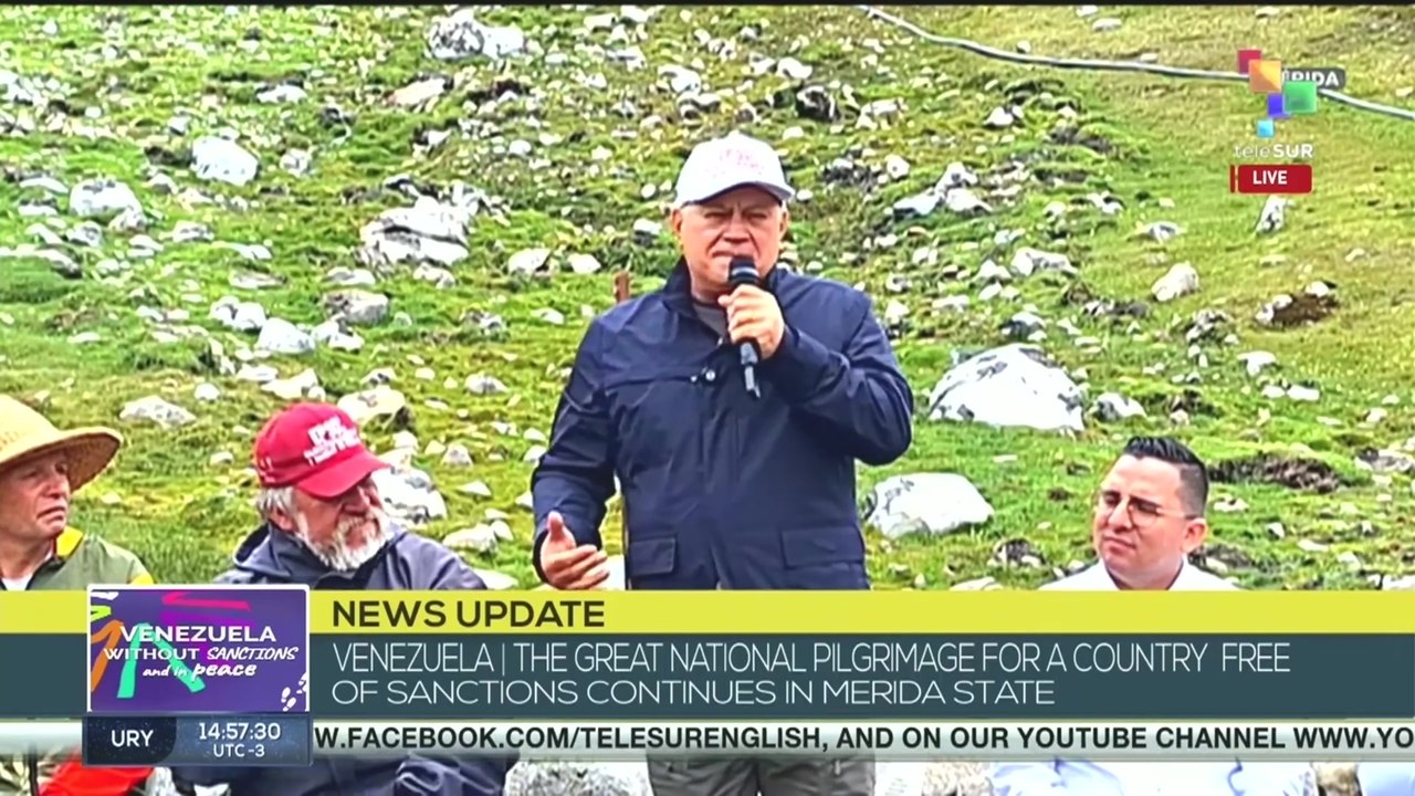 Diosdado Cabello | “Sanctions must be lifted, so Venezuela can thrive and develop freely”