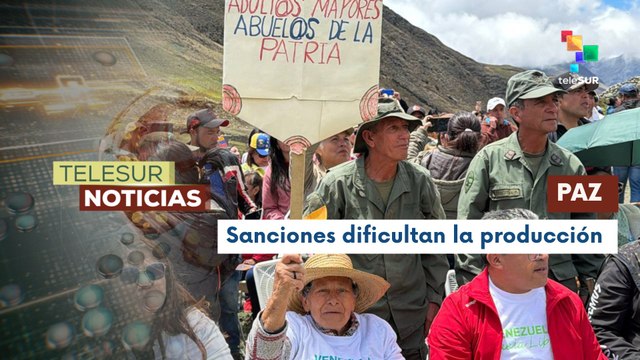Campesinos exigen cese de sanciones contra Venezuela
