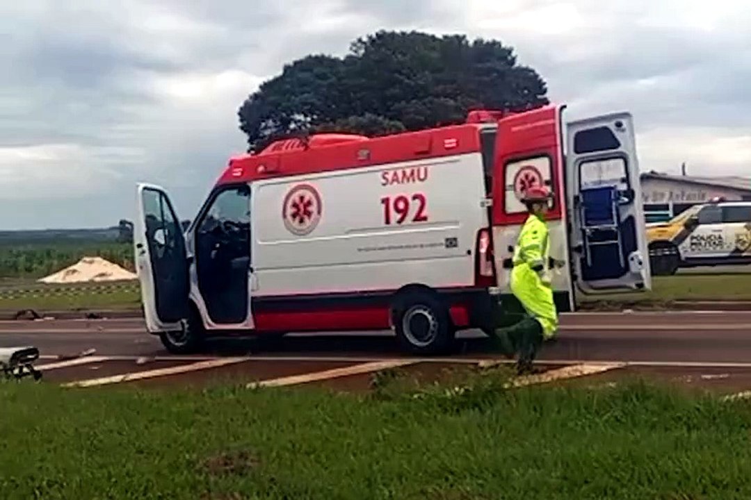 Mulher morre e outra fica ferida em acidente na BR-272 em Iporã