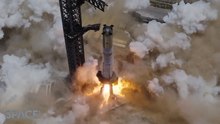 Watch SpaceX Starship Super Heavy Booster Fired Up In Preparation For Flight 10