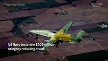 The Navy just tested its new $209 million Stingray refueling drone