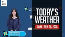 Today's Weather, 5 A.M. | Apr. 28, 2026