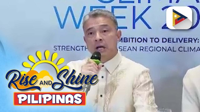 #ASEAN Climate Week 2026, dadaluhan ng mga opisyal ng pamahalaan mula sa mga bansang kasapi ng #ASEAN | ulat ni Gab Villegas