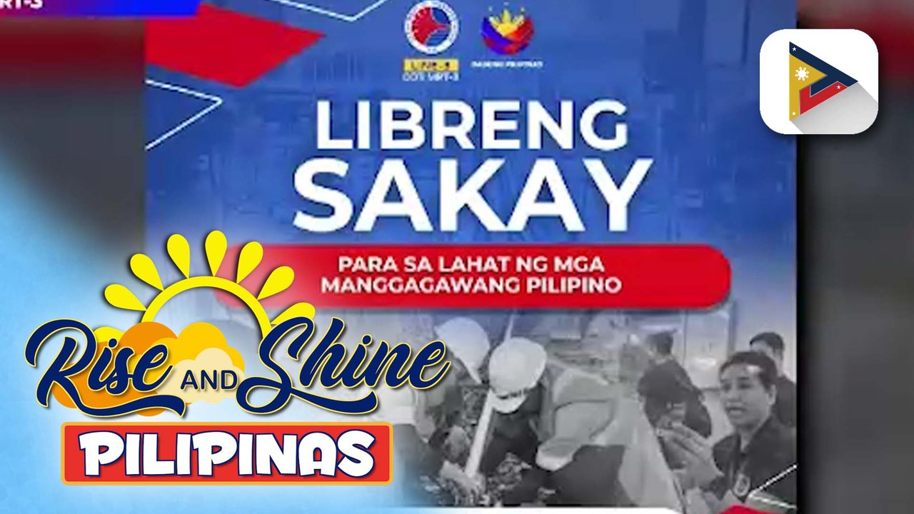 MRT-3, may handog na libreng sakay sa mga manggagawa sa May 1