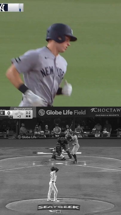 Ben Rice and Aaron Judge each hit 105+ mph lasers to give the Yankees the lead!