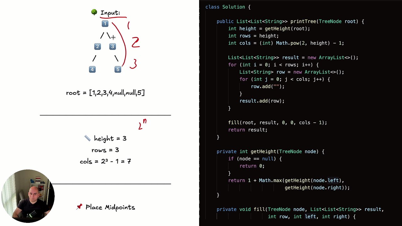 211.Print Binary Tree