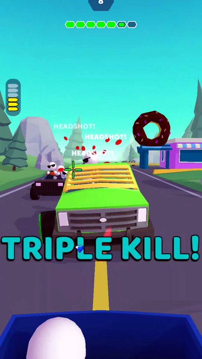 Rage Road - Car Shooting Game Gameplay |Level 8| #gaming #trending #asmr #rageroadcarshootinggame
