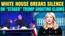 White House REACTS to ‘Staged Trump Shooting’ Claims? Press Sec BREAKS Silence on Viral Question