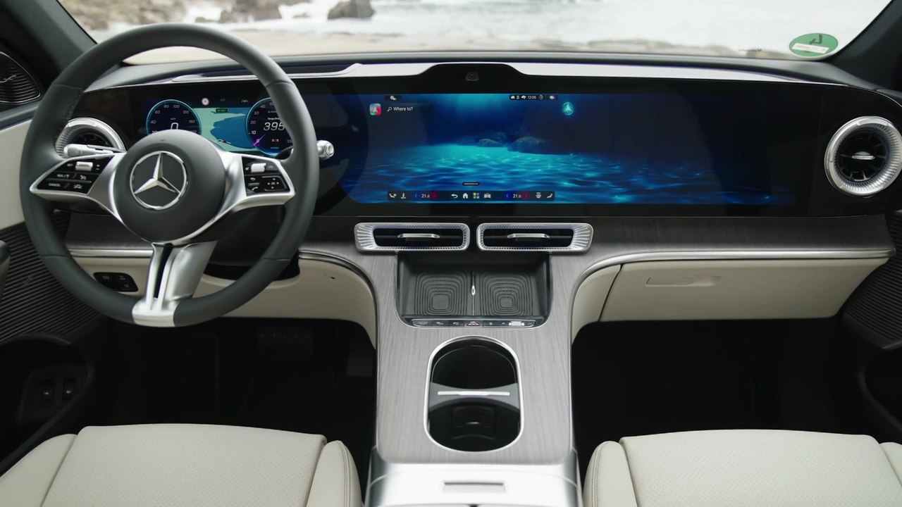 Der neue Mercedes-Benz GLC - MB.OS - Der KI-gesteuerte Supercomputer treibt den neuen elektrischen GLC an