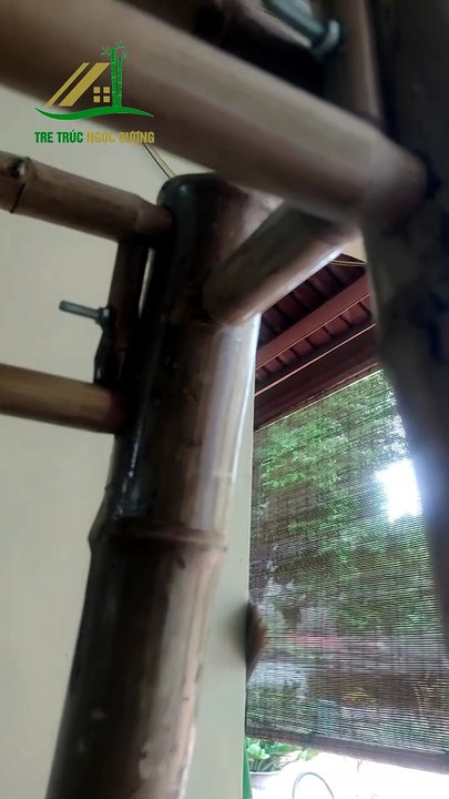 Gia công xích đu bằng tre tinh tế từ Tre Trúc Ngọc Dương