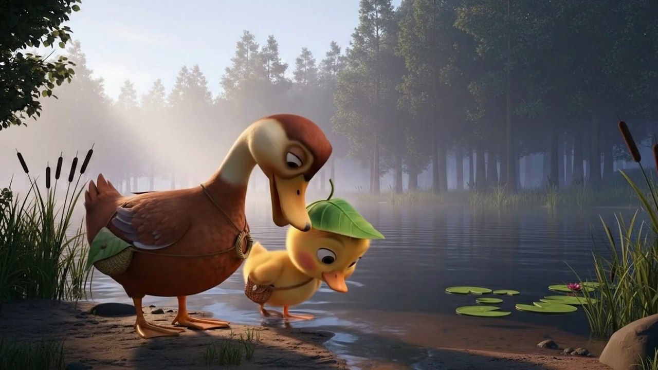 The Little Duckling’s Lost Chestnut Adventure! | Nursery Rhymes & Kids Songs | TreehouseVillageTales