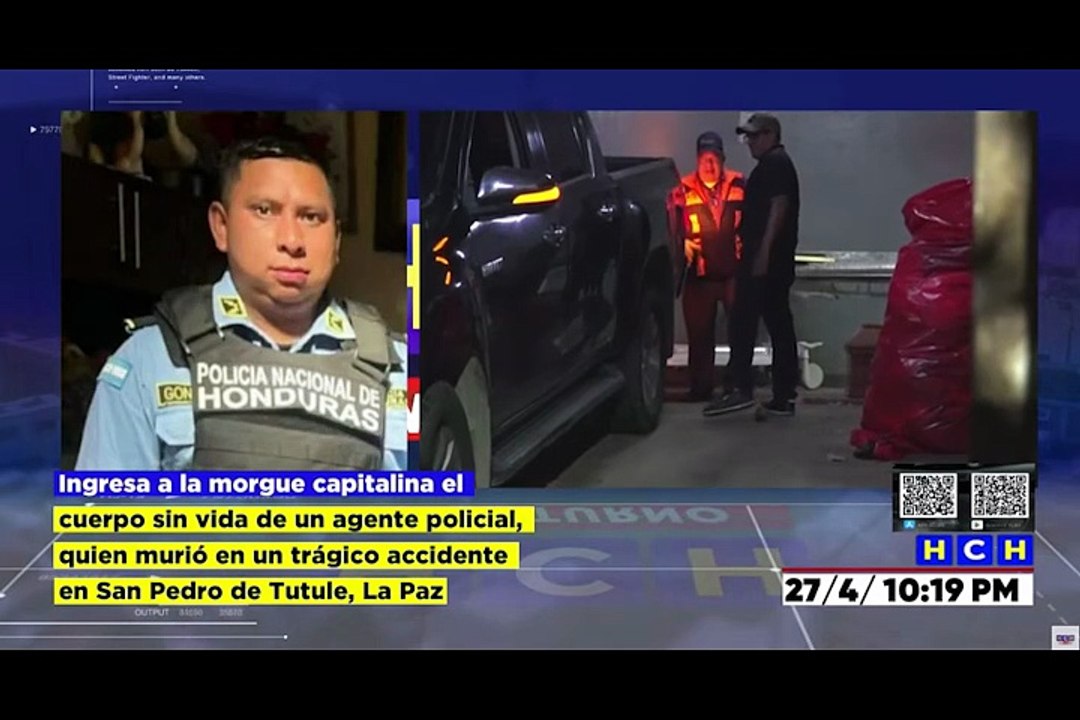 Accidente en La Paz cobra la vida del agente policial Wilmer Gonzales
