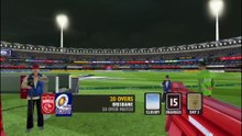 ASHES CRICKET 2009 IPL PATCH | MUMBAI VS PUNJAB MATCH