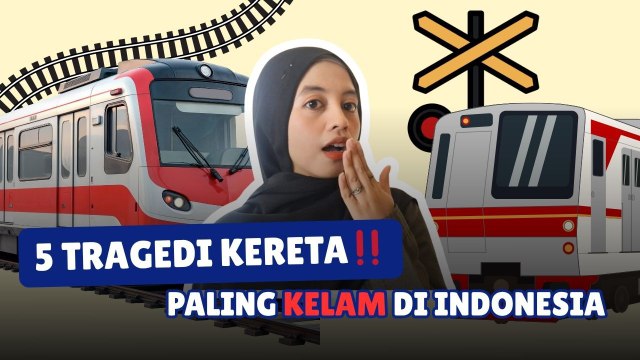 5 Tragedi Kecelakaan Kereta Api Paling Bersejarah di Indonesia