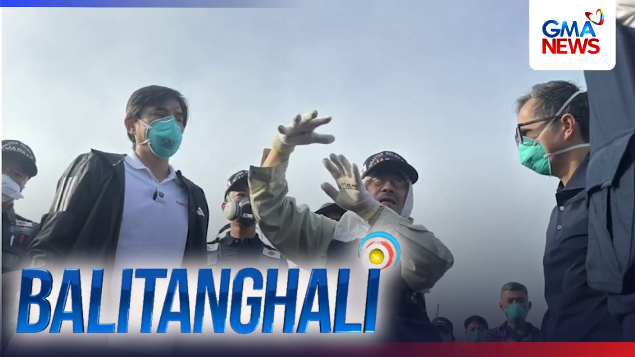 DPWH Sec. Dizon - Naapula na ang halos 50% ng sunog sa Navotas Landfill | Balitanghali