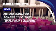 Immersive installations, sustainability and latest trends at Milan's design week