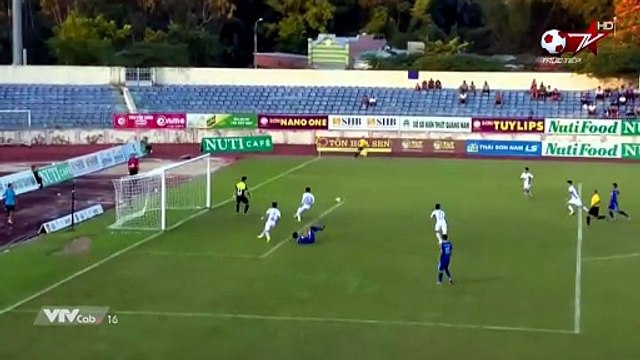 Quảng Nam 2-2 Hoàng Anh Gia Lai - Goals and Highlights (28/4/2018) | VTVcab 16 - Bóng Đá TV HD