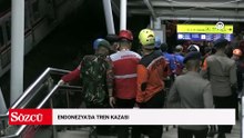 Endonezya'da tren kazasında 14 kişi öldü, 84 kişi yaralandı