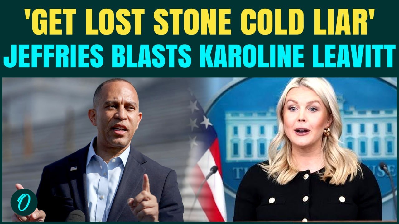 Hakeem Jeffries BLASTS Karoline Leavitt as “Stone-Cold Liar” After WH Dinner Shooting Blame Game