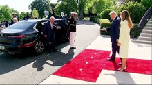 Трампы принимают короля Чарльза III и королеву Камиллу в Белом доме