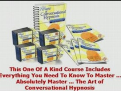 Conversational hypnosis home study course - mind control tec
