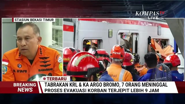 Update Korban KA Argo Bromo Anggrek & KRL di Bekasi: 7 Orang Meninggal, 81 Luka-Luka