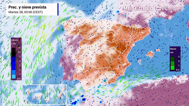 Tormentas fuertes con granizo