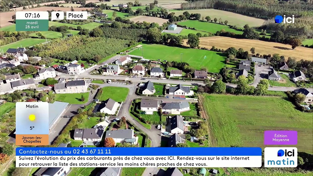 28/04/2026 - ici matin par ici Mayenne en vidéo