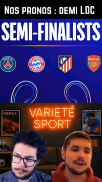 NOS PRONOS POUR LES DEMI-FINALES DE LA LIGUE DES CHAMPIONS !Qui va aller en finale de Champions League entre le PSG et le Bayern Munich et entre l'Atletico et Arsenal ?