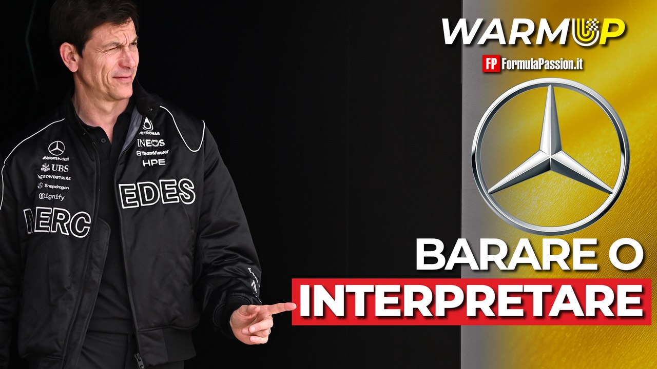 MERCEDES NON BARA, INTERPRETA | WarmUp F1 193 - 28/4