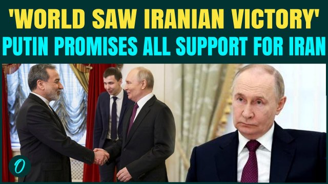 Putin Enters Iran War, Russia To HELP IRGC Against U.S. And Israel | Putin-Araghchi Meet