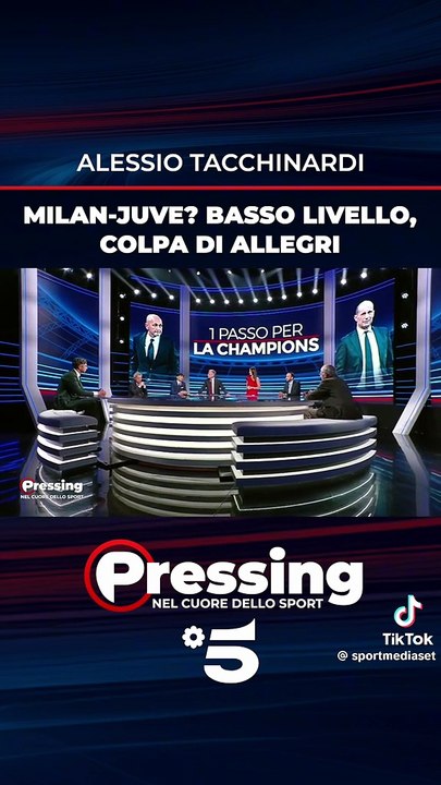 Questa poi...giocano male in due ma è colpa solo di Allegri...