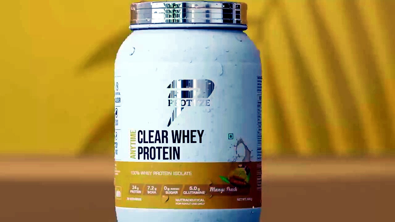 Best-Summer-Protein-Drink-Mango-Peach-Protyze_Best Protein Powder In India