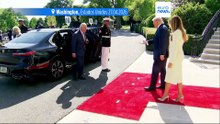 Carlos III recebido na Casa Branca no início da visita de Estado de quatro dias aos EUA