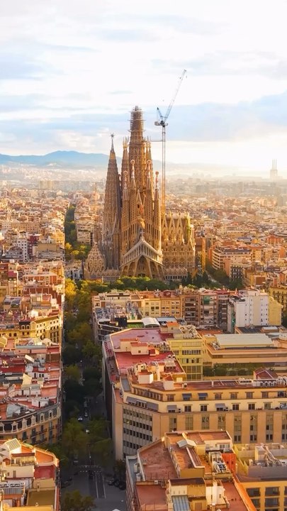 La Sagrada Familia, Barcelone, Espagne