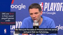 Daigneault remains grounded as OKC sweep Phoenix